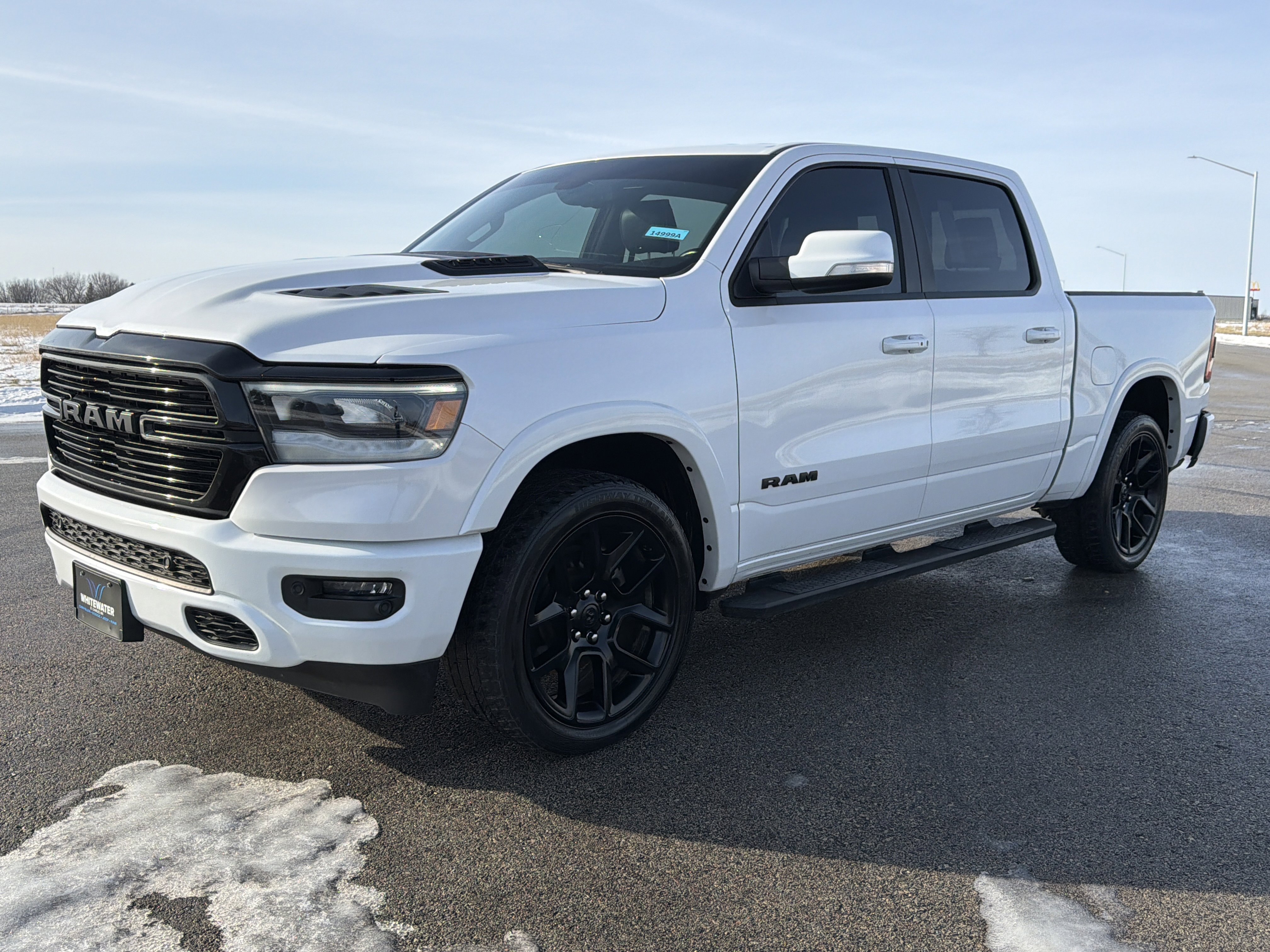 Used 2020 RAM Ram 1500 Pickup Laramie with VIN 1C6SRFJT5LN360096 for sale in Saint Charles, Minnesota
