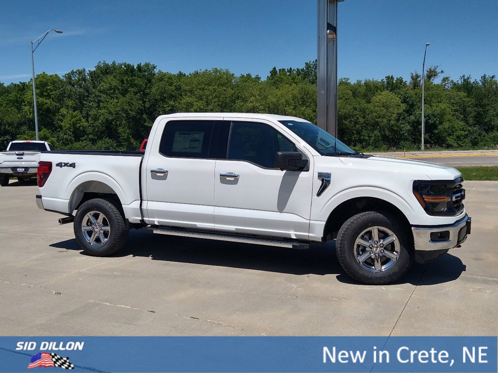 New 2024 Ford F150 XLT SuperCrew® in Wahoo 8F5050 Sid Dillon Ford Wahoo