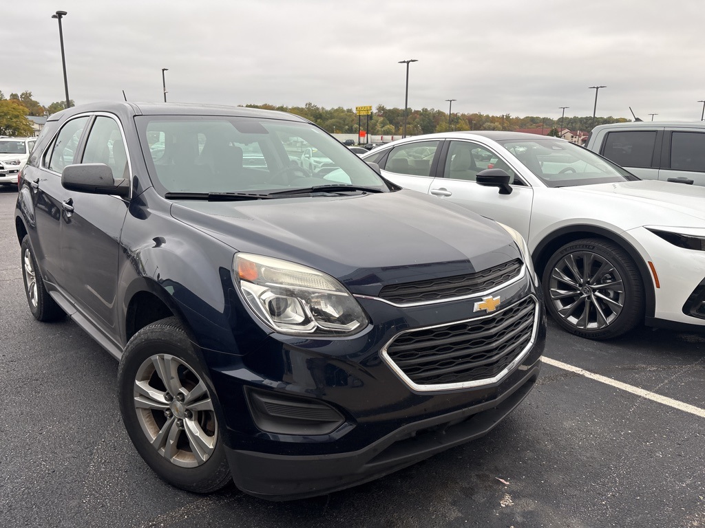 Used 2017 Chevrolet Equinox LS with VIN 2GNALBEK9H1589705 for sale in Taylorsville, IN