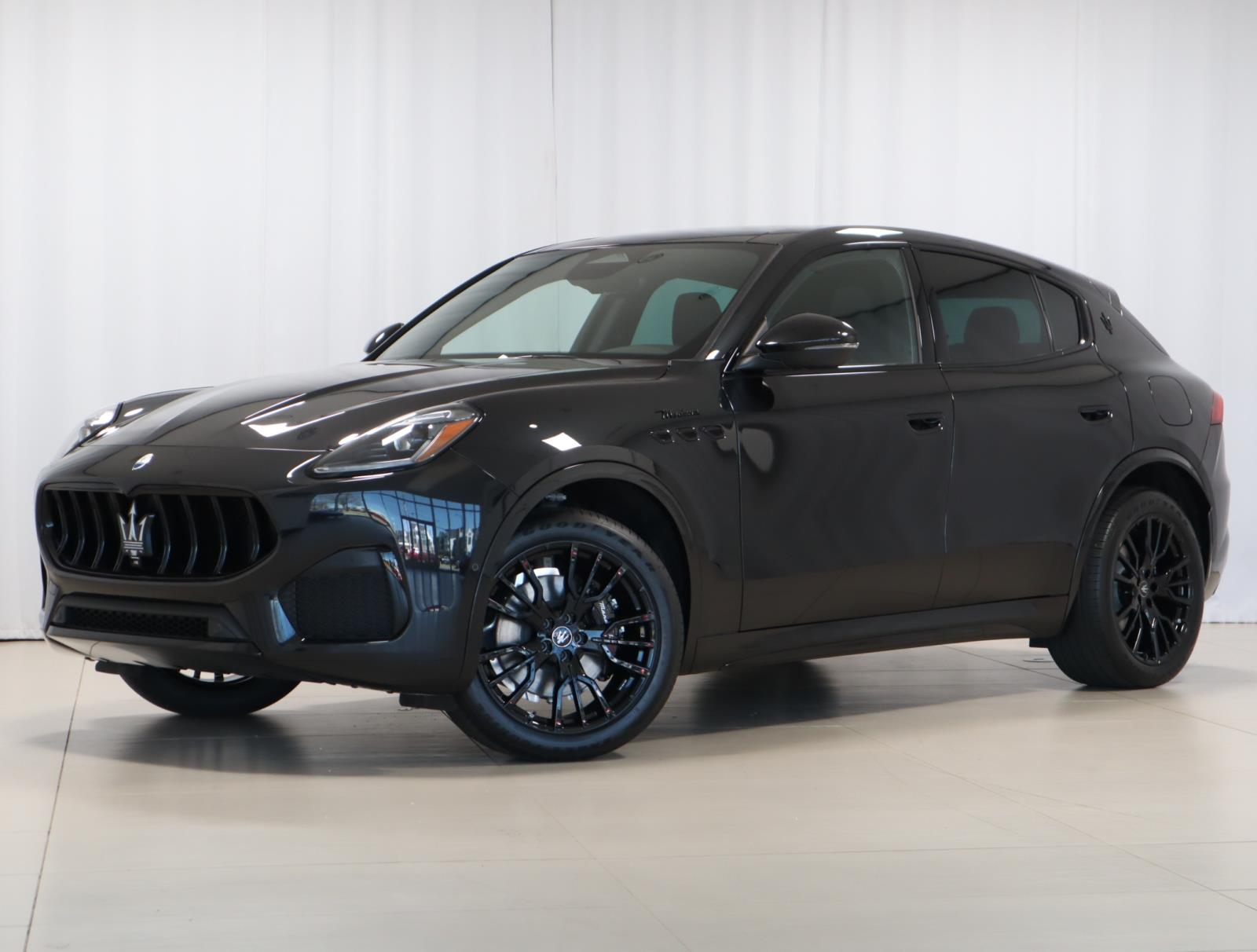 New 2025 Nero Tempesta Metallic Maserati Modena AWD image 1