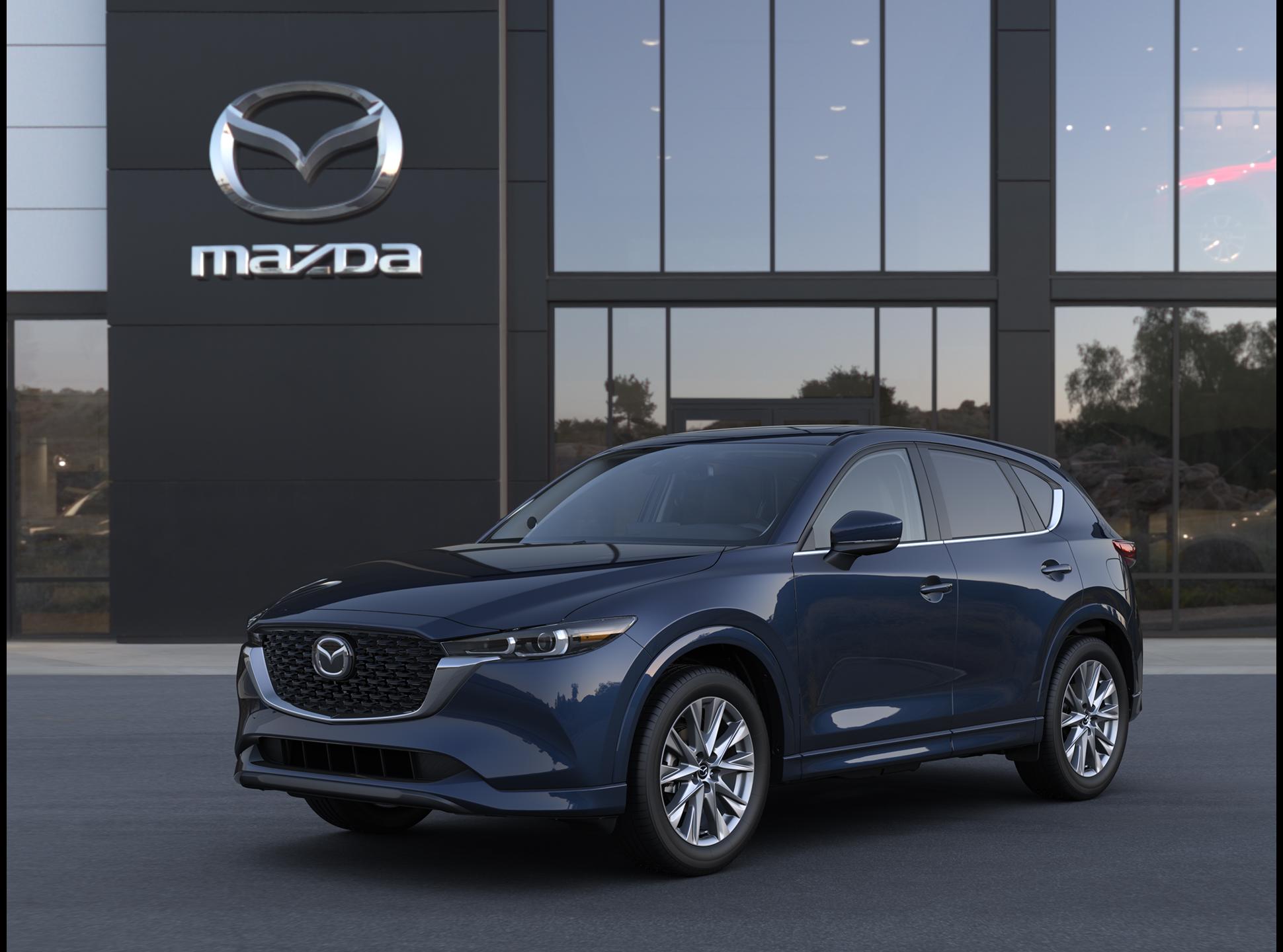 New 2025 Deep Crystal Blue Mica Mazda 2.5 S Premium Plus AWD image 1