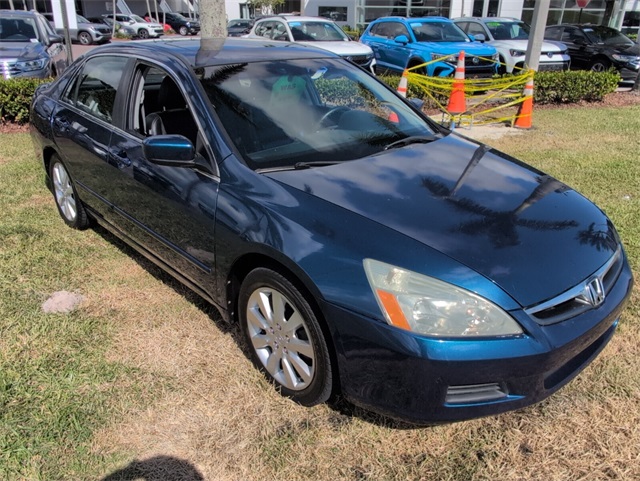 Used 2006 Honda Accord 3.0 EX with VIN 1HGCM66516A072661 for sale in West Palm Beach, FL