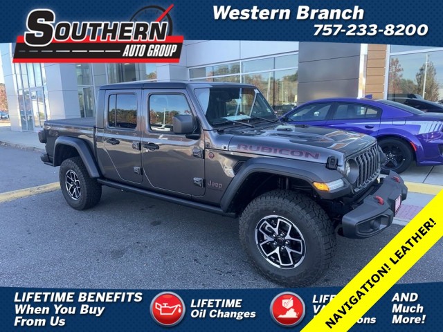 New 2024 Jeep Gladiator Rubicon Crew Cab in Chesapeake #Y4X122680T 