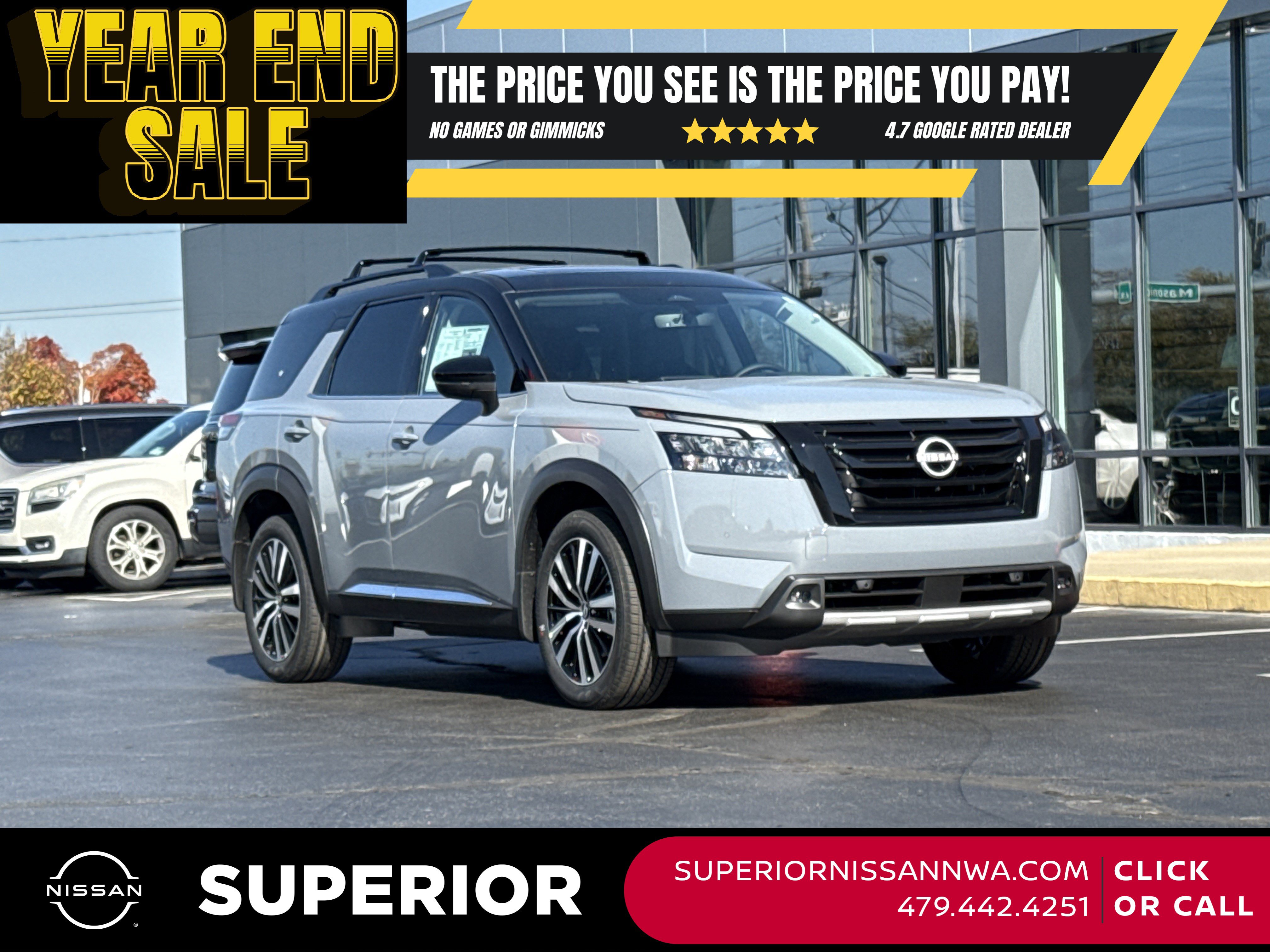 2025 Nissan Pathfinder Platinum's photo