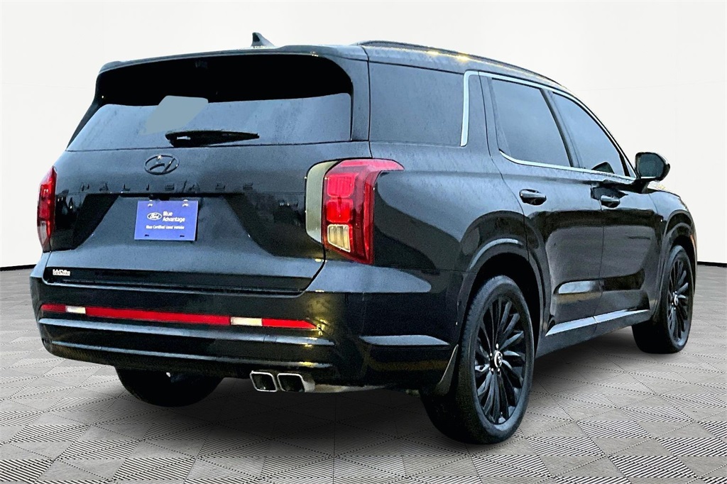 Certified 2025 Hyundai Palisade Calligraphy Night Edition with VIN KM8R7DGE8SU853894 for sale in Kansas City