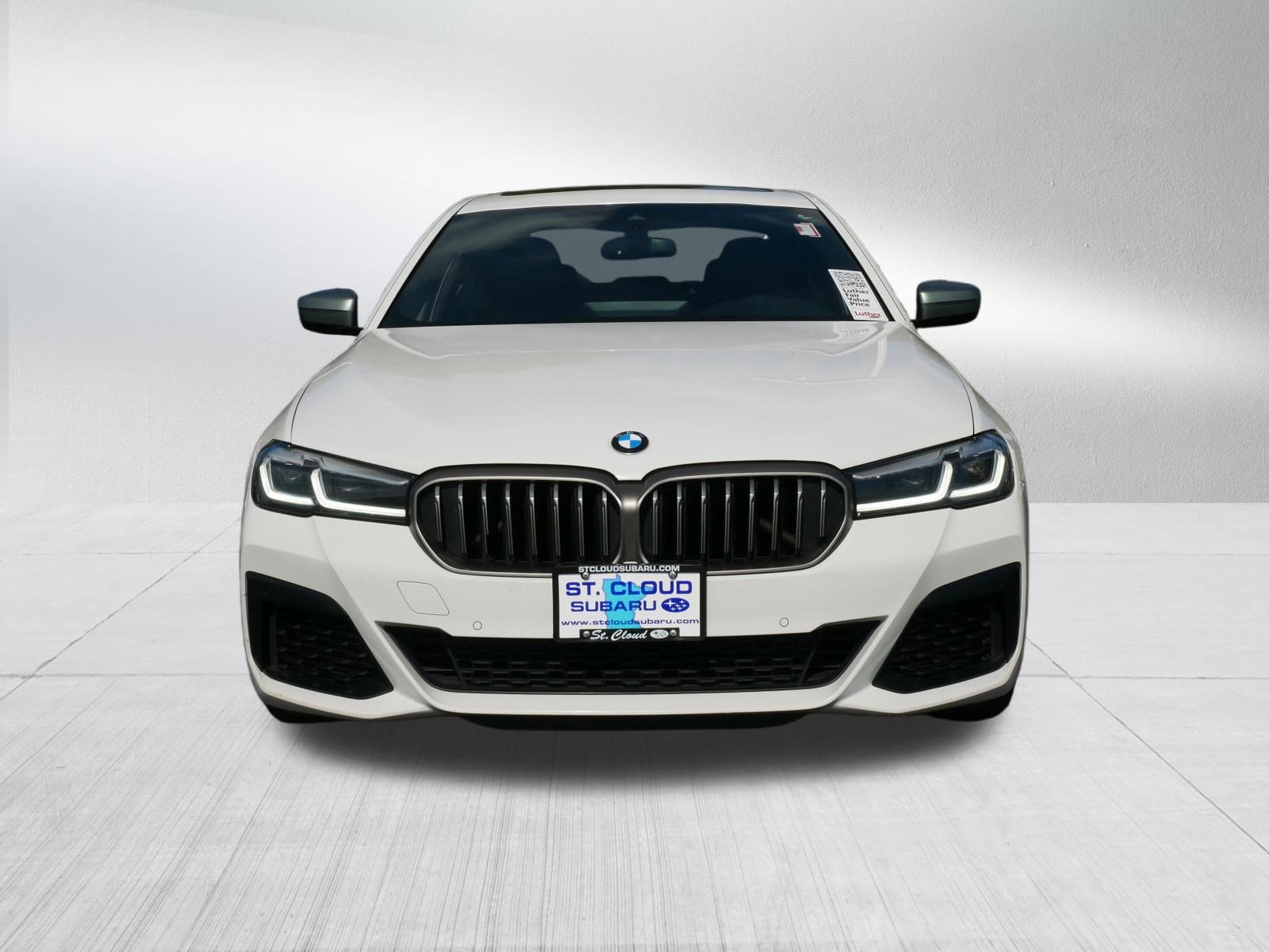 Used 2022 BMW 5 Series M550i with VIN WBA13BK08NCH47128 for sale in Saint Cloud, Minnesota