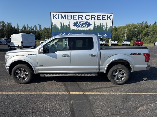 Used 2015 Ford F-150 Lariat with VIN 1FTEW1EG8FKD27985 for sale in Pine River, Minnesota