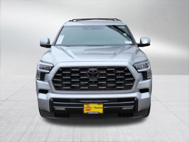 Certified 2025 Toyota Sequoia Platinum with VIN 7SVAAABA2SX058477 for sale in Golden Valley, Minnesota