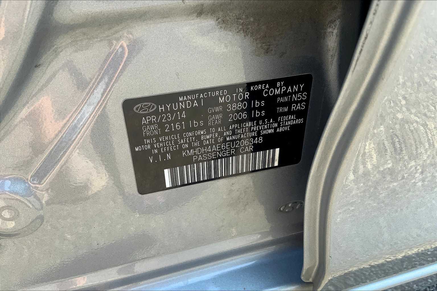 2014 Hyundai Elantra SE photo 29