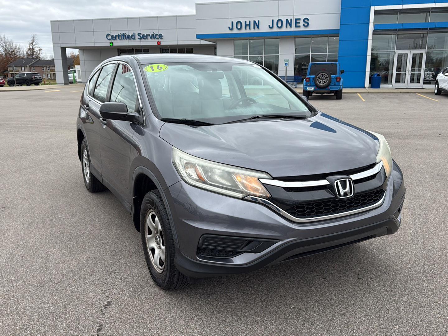 Used 2016 Honda CR-V LX with VIN 5J6RM4H32GL124842 for sale in Scottsburg, IN