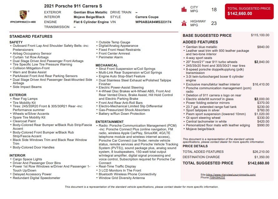 2021 PORSCHE 911 - Image 34