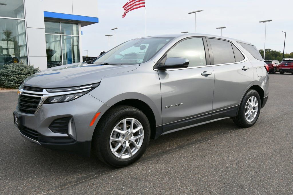 Used 2024 Chevrolet Equinox LT with VIN 3GNAXUEG9RL244489 for sale in North Branch, Minnesota
