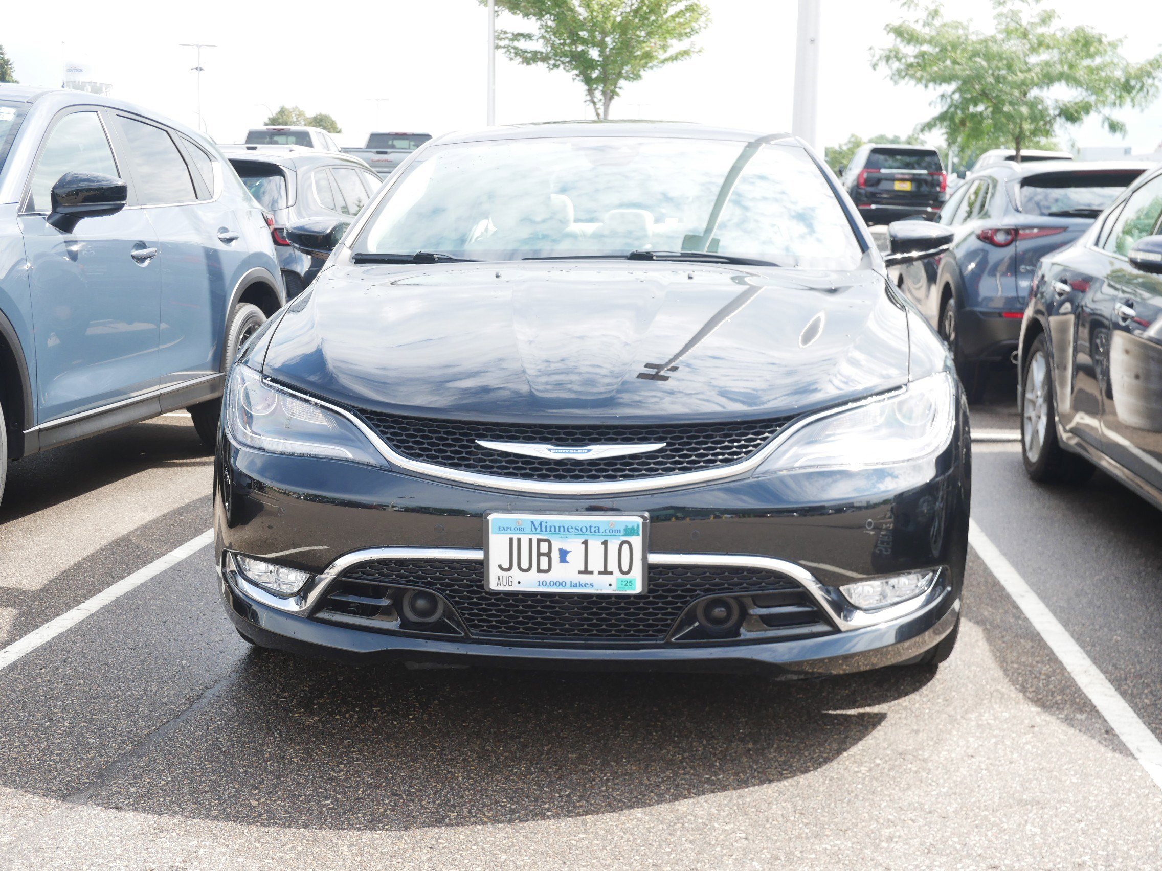 Used 2015 Chrysler 200 C with VIN 1C3CCCEG9FN664938 for sale in Brooklyn Center, Minnesota