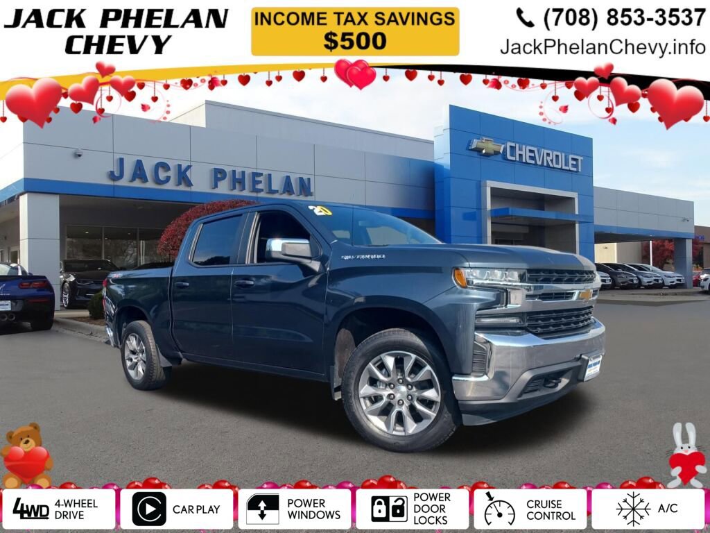 Certified PreOwned 2020 Chevrolet Silverado 1500 LT Crew Cab in Lyons