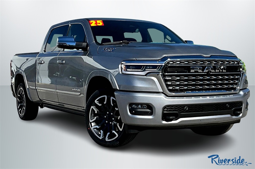 New 2025 Billet Silver Metallic Clear-Coat Exterior Paint RAM Limited image 1
