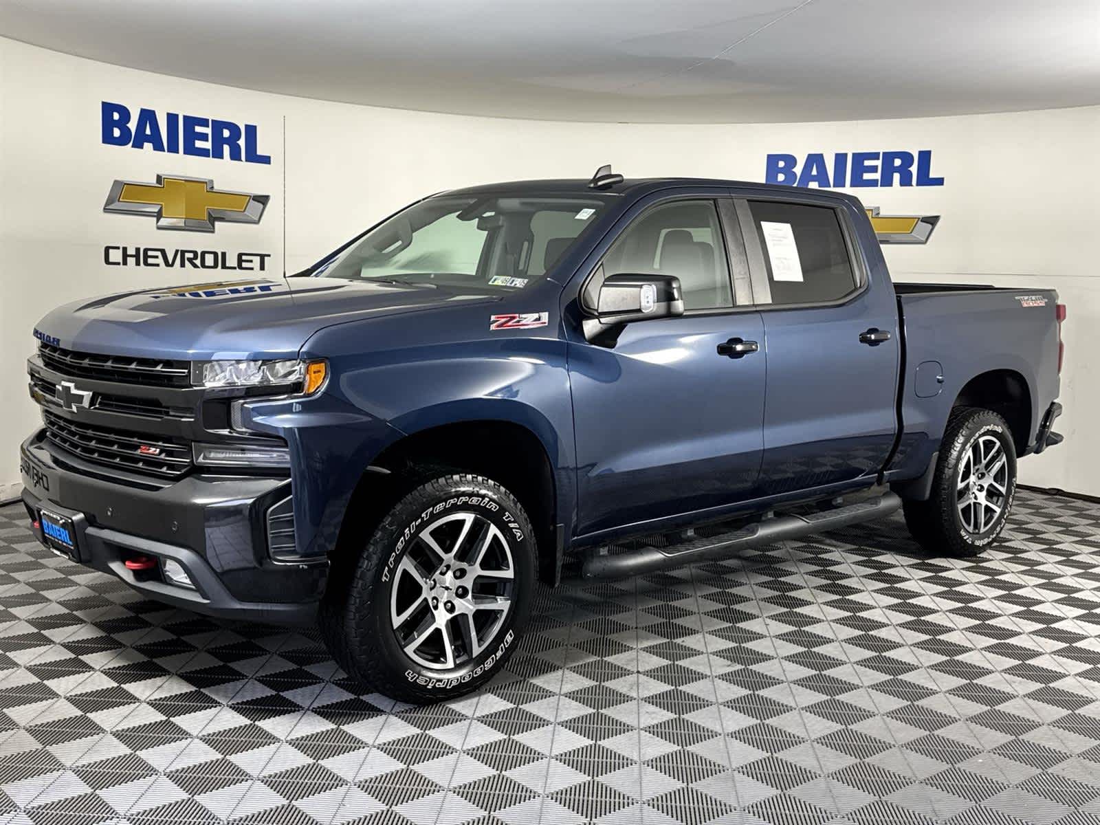 Silverado Trail Boss Chevy Silverado 2019 Blue New 2026 Chevrolet