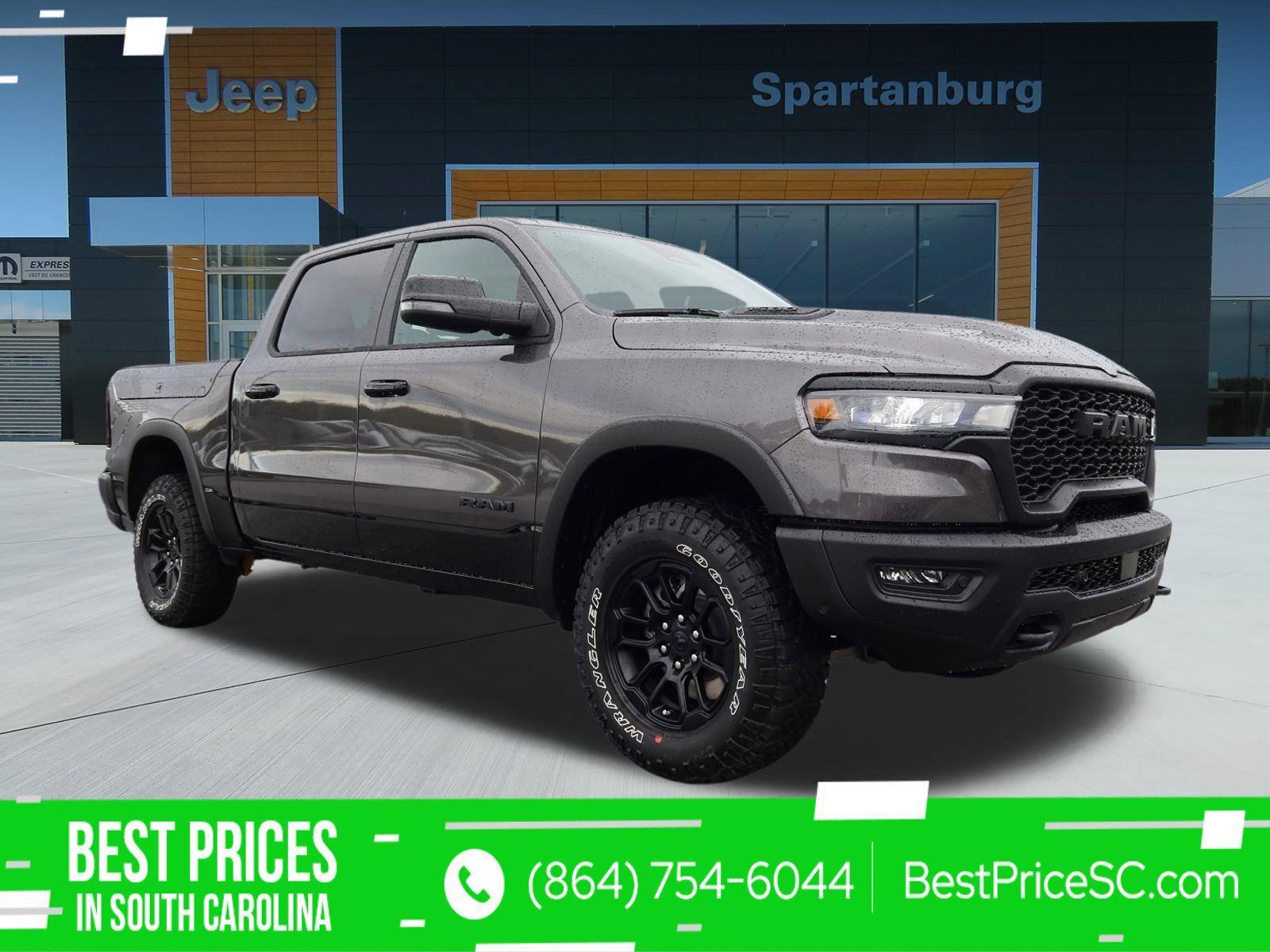 New 2026 RAM 1500 Rebel Crew Cab in Spartanburg #26025 | Spartanburg  Chrysler Dodge Jeep Ram