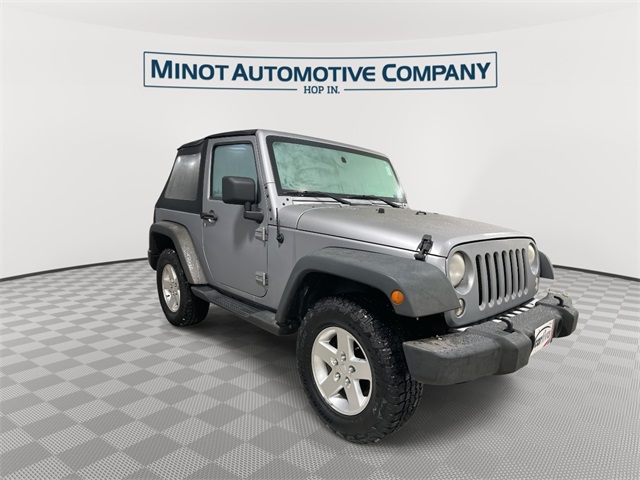 Used 2014 Jeep Wrangler Sport with VIN 1C4GJWAG9EL235397 for sale in Minot, ND