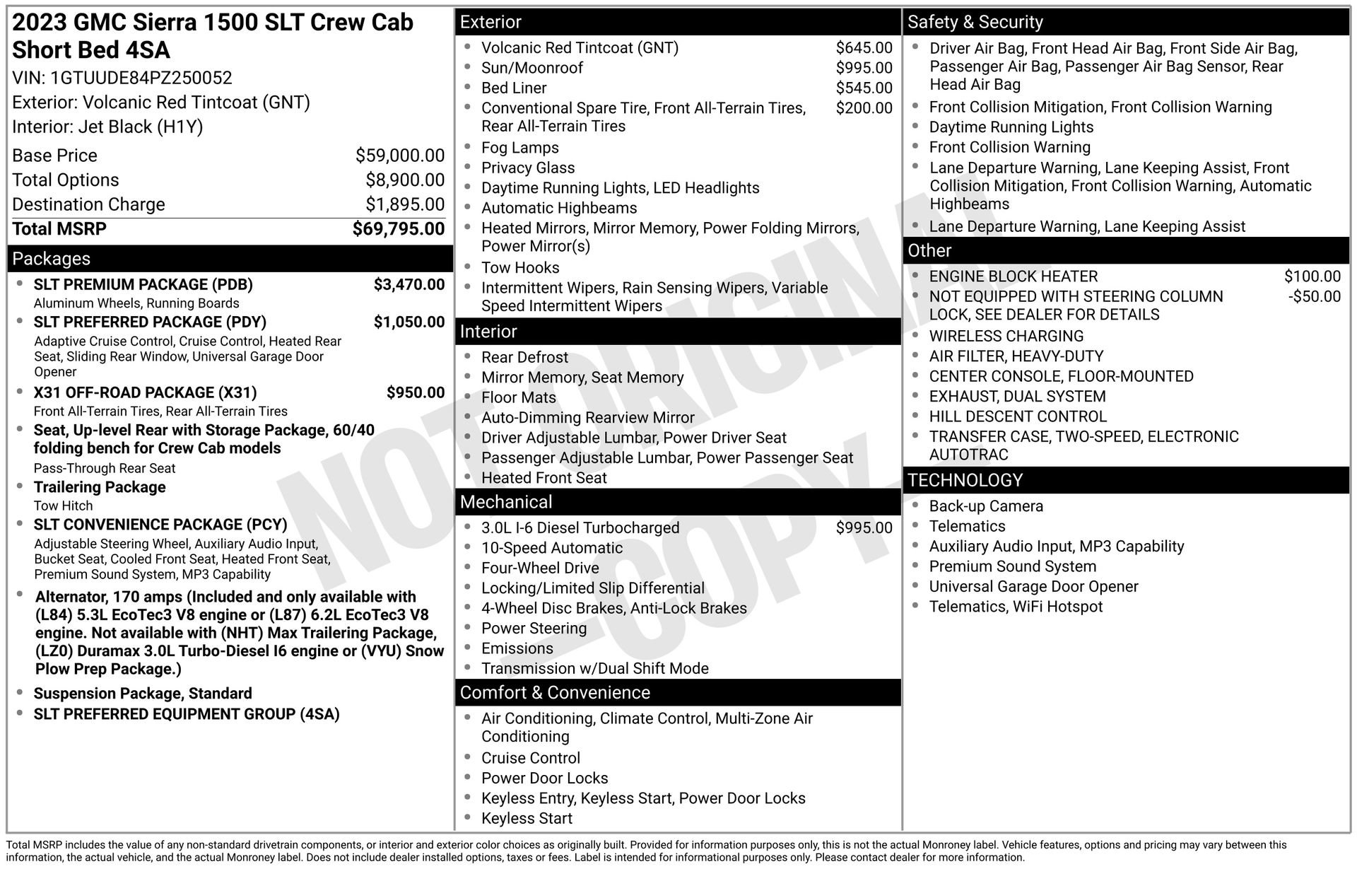 2023 GMC Sierra 1500 SLT's photo
