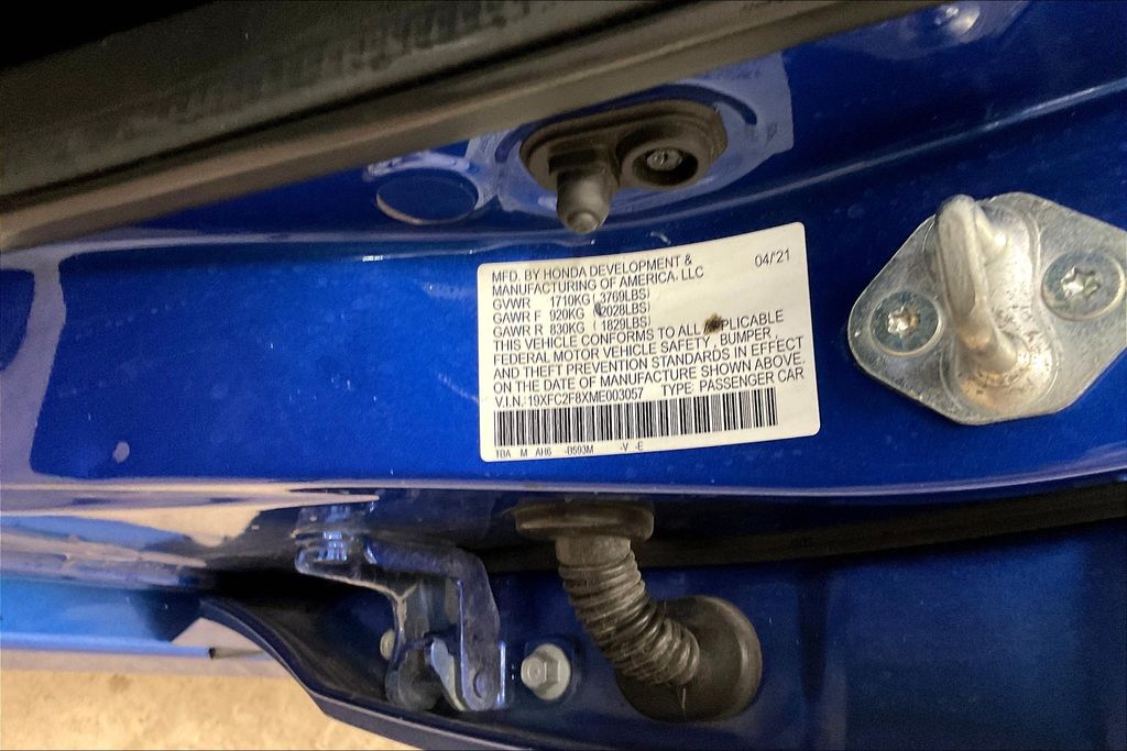 2021 Honda Civic Sport photo 28