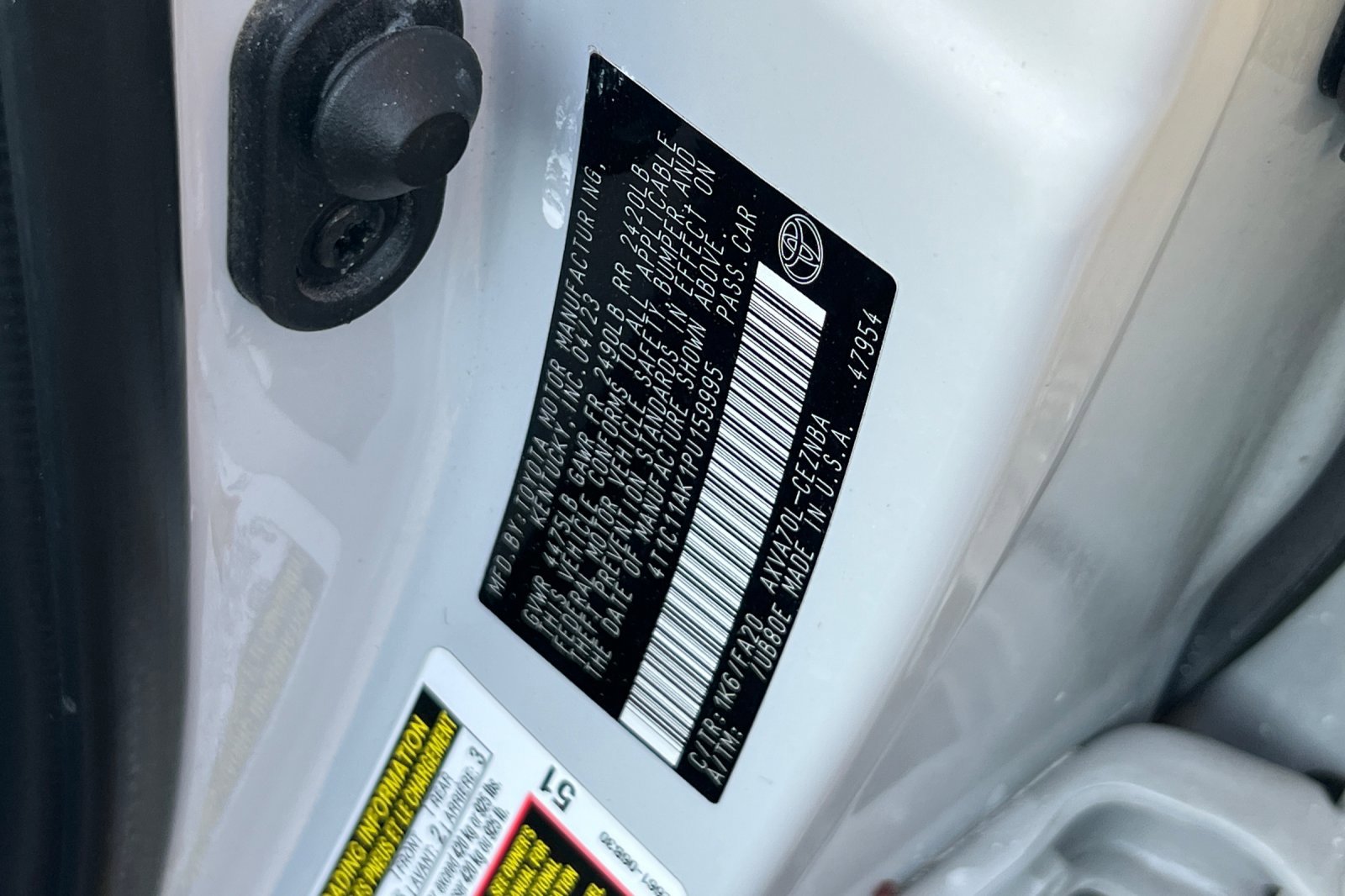 2023 Toyota Camry LE photo 24