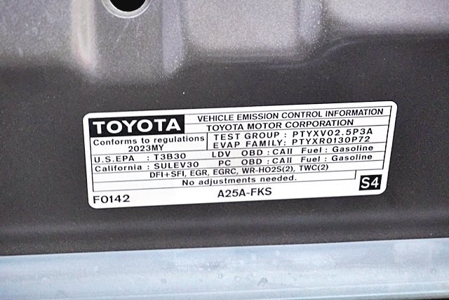 Used 2023 Gray Toyota LE image 34