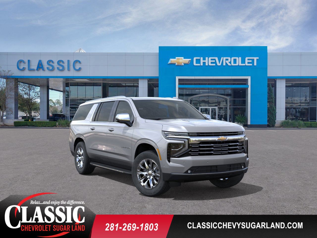 2026 Chevrolet Suburban Premier Gray at Classic Elite Chevrolet Hwy 6