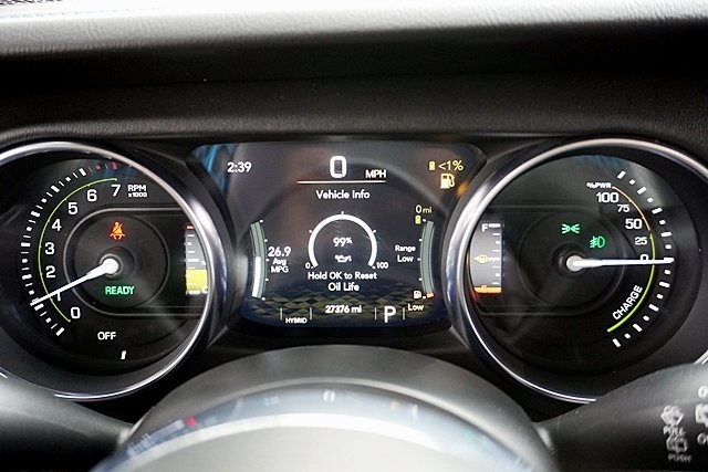 Used 2021 Black Jeep Unlimited Rubicon 4xe image 34