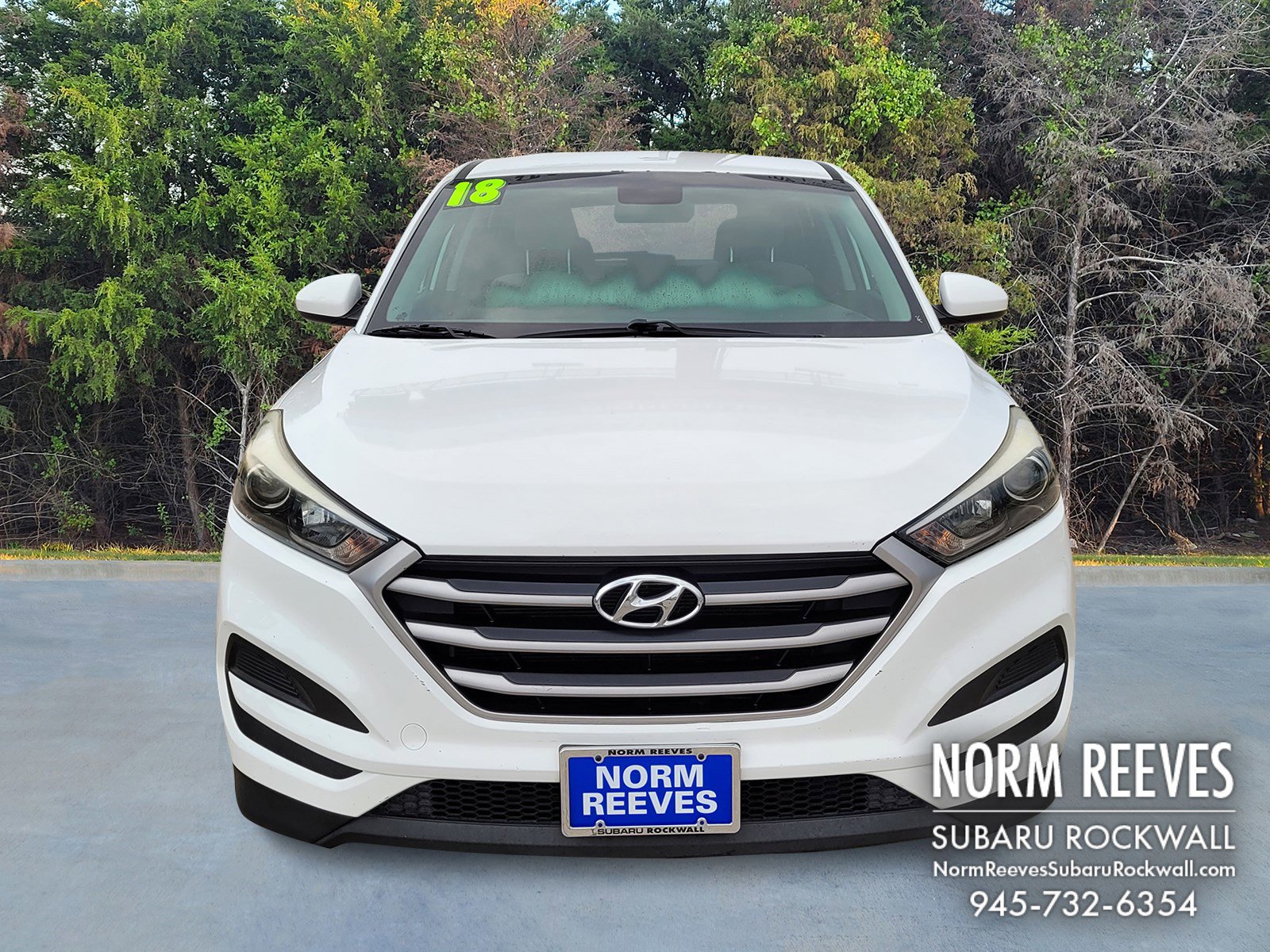 Used 2018 Hyundai Tucson SE with VIN KM8J23A41JU676867 for sale in Rockwall, TX