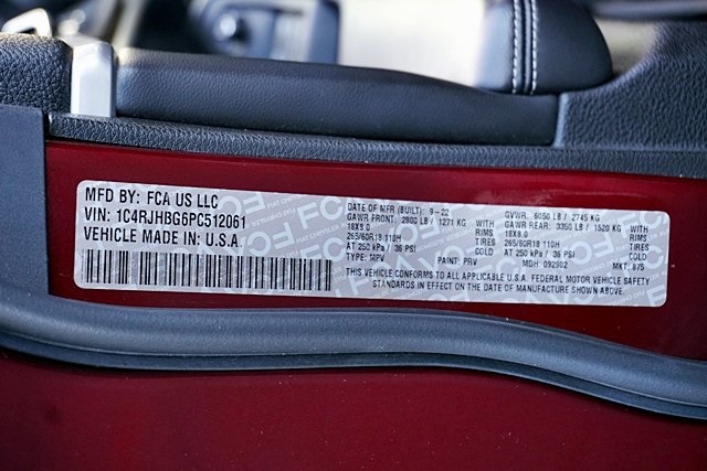 Used 2023 Red Jeep Limited image 33