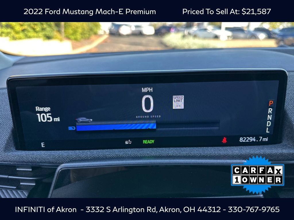 Used 2022 Ford Mustang Mach-E Premium AWD with VIN 3FMTK3SS2NMA25229 for sale in Akron, OH