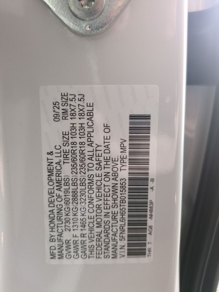 2026 Honda Odyssey EX-L photo 28