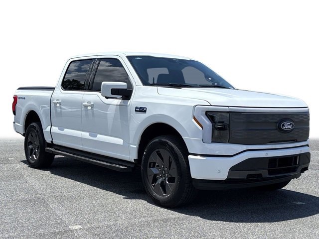 Used 2024 Ford F-150 Lightning Lariat with VIN 1FT6W5L79RWG08642 for sale in Brunswick, GA