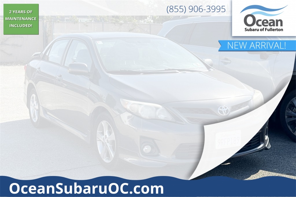 2012 Toyota Corolla S