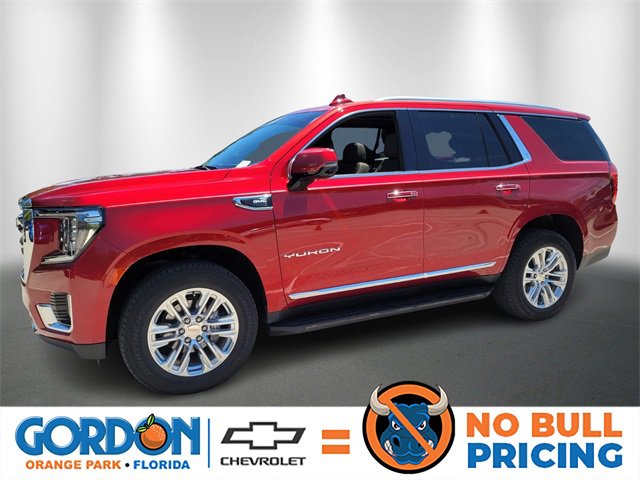 Used 2021 Cayenne Red Tintcoat GMC SLT image 1