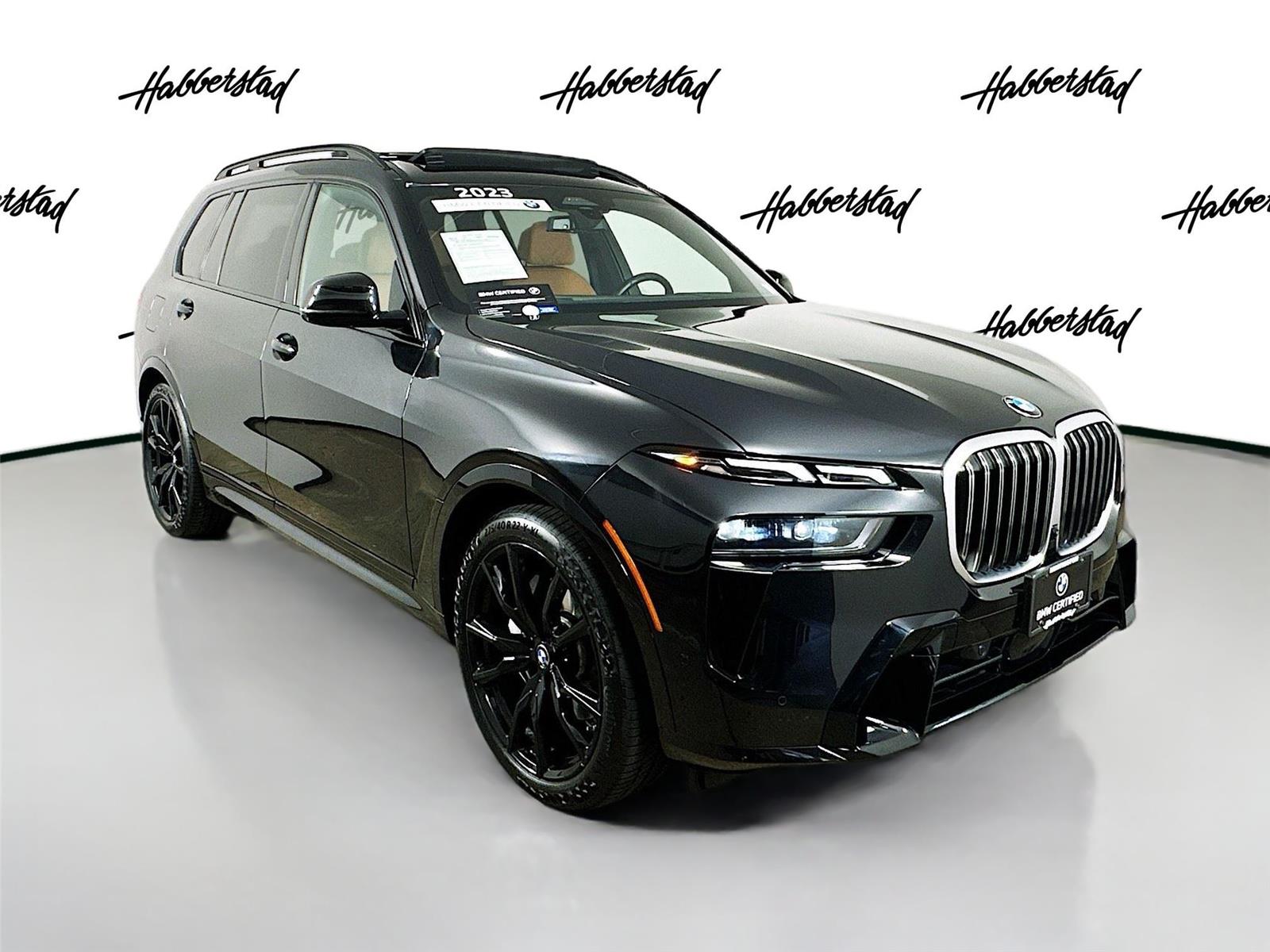 Certified Used 2023 Black Sapphire Metallic BMW xDrive40i image 3