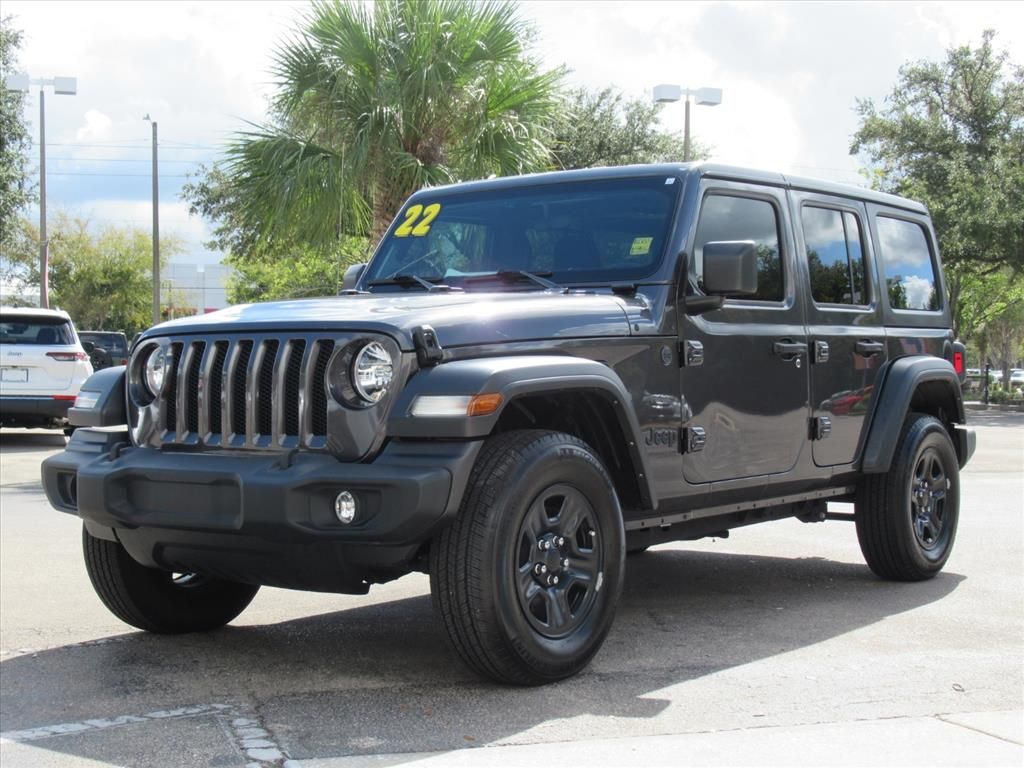 2022 Jeep Wrangler Unlimited Sport photo 3