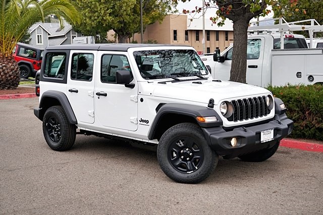 New 2026 Bright White Clear-Coat Exterior Paint Jeep Sport image 3