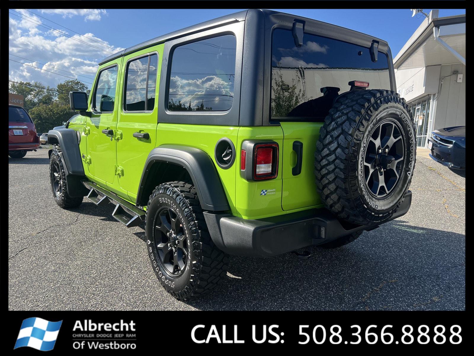 2021 Jeep Wrangler Unlimited Willys photo 3