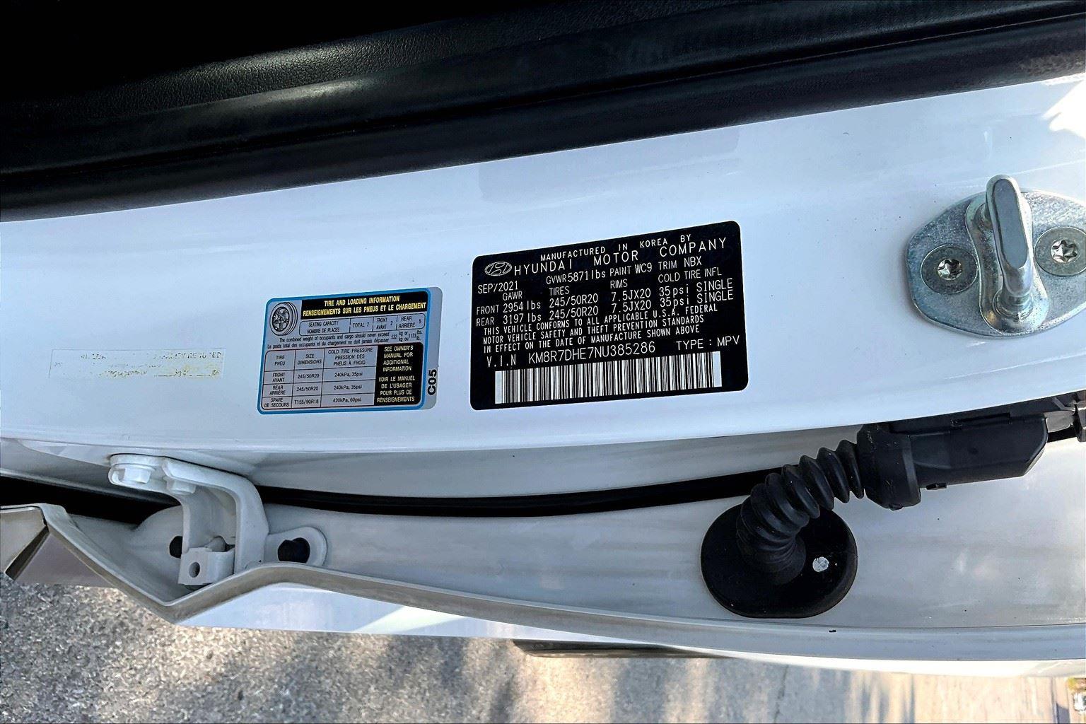 2022 Hyundai Palisade Calligraphy photo 34
