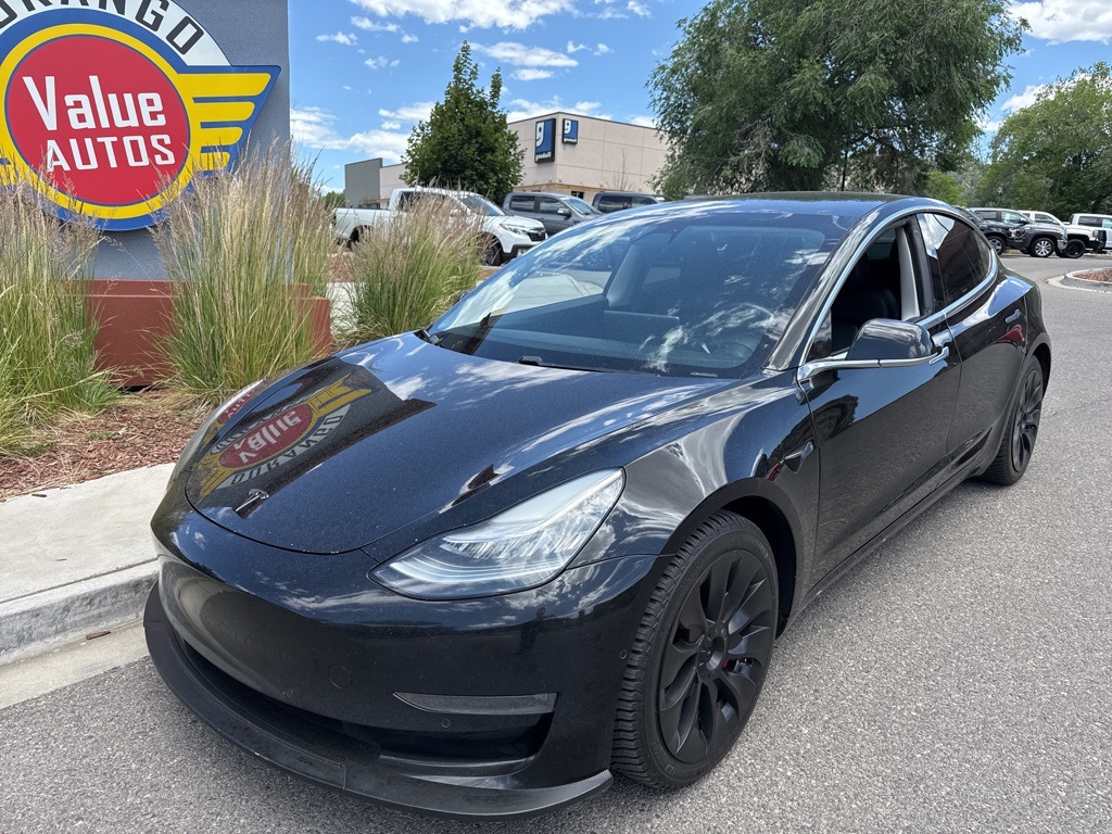 Used 2020 Tesla Model 3 Base with VIN 5YJ3E1EB1LF770261 for sale in Durango, CO