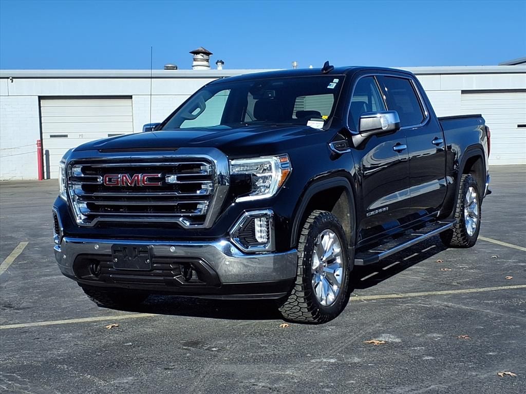 Used 2021 GMC Sierra 1500 SLT with VIN 3GTU9DED4MG266374 for sale in Kansas City