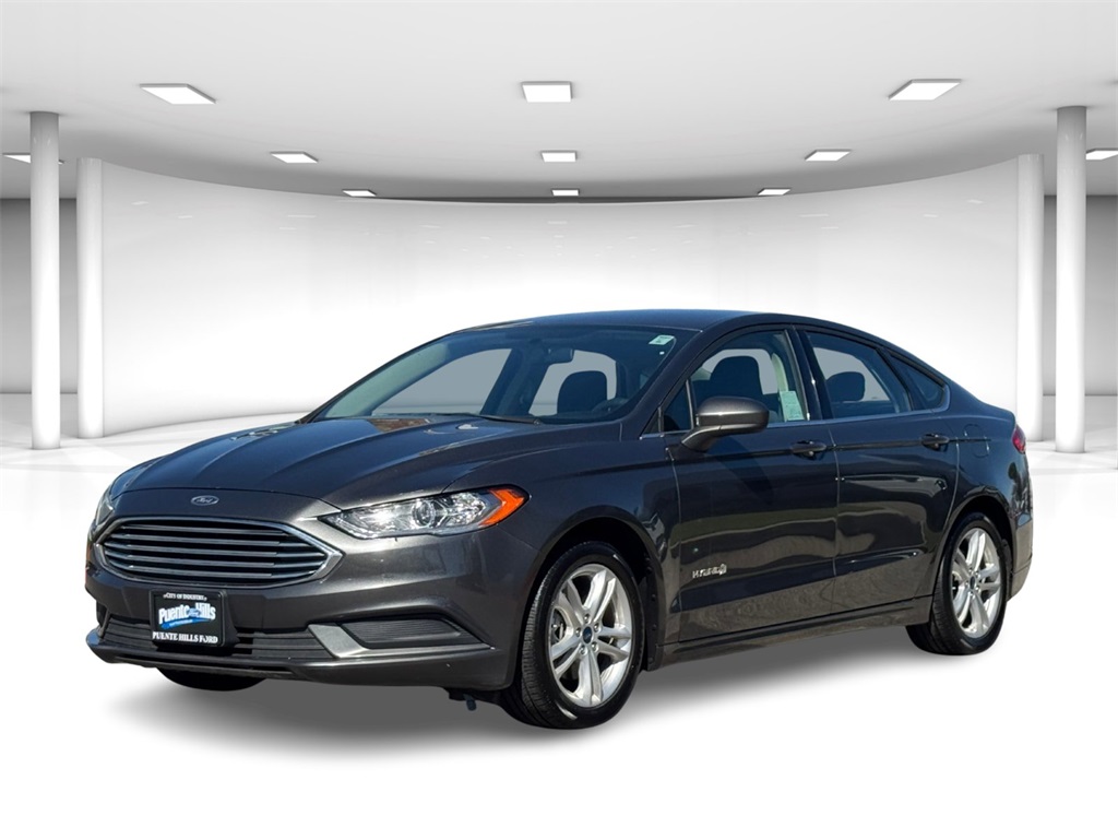 Certified 2018 Ford Fusion Hybrid SE with VIN 3FA6P0LU0JR187011 for sale in City of Industry, CA