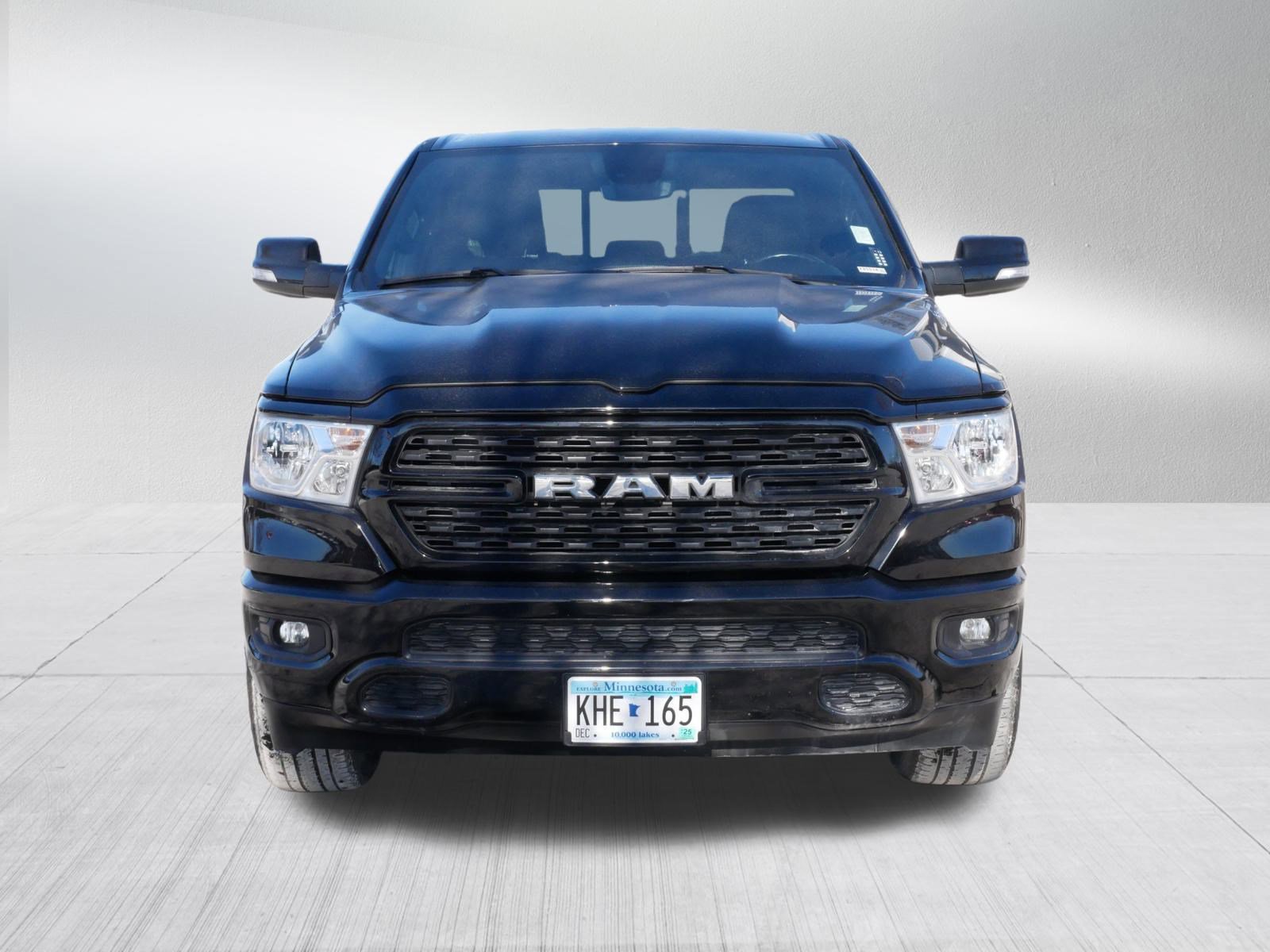 Certified 2022 RAM Ram 1500 Pickup Big Horn/Lone Star with VIN 1C6RRFFG4NN390929 for sale in Brooklyn Park, Minnesota