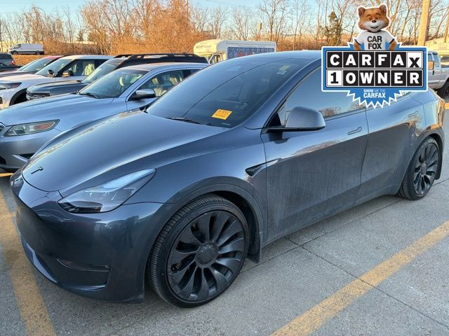 Used 2023 Tesla Model Y Performance with VIN 7SAYGDEF8PF978943 for sale in Northfield, Minnesota