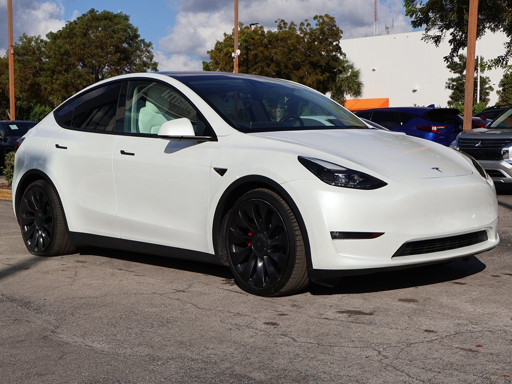 Used 2023 Tesla Model Y Performance with VIN 7SAYGDEF8PF600959 for sale in Northfield, Minnesota