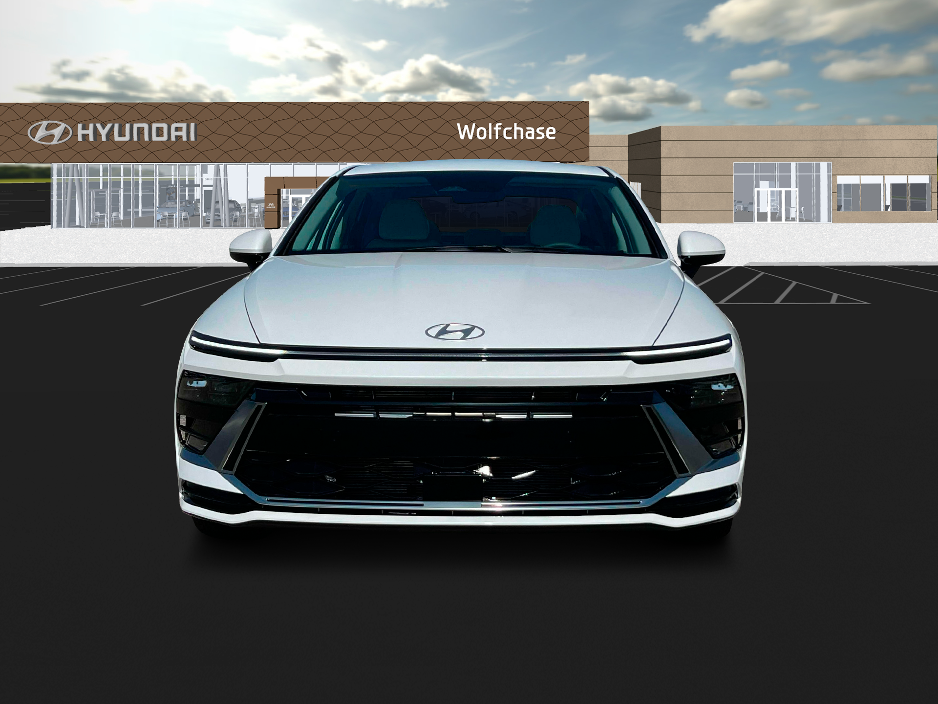 New 2025 White Hyundai SEL image 12