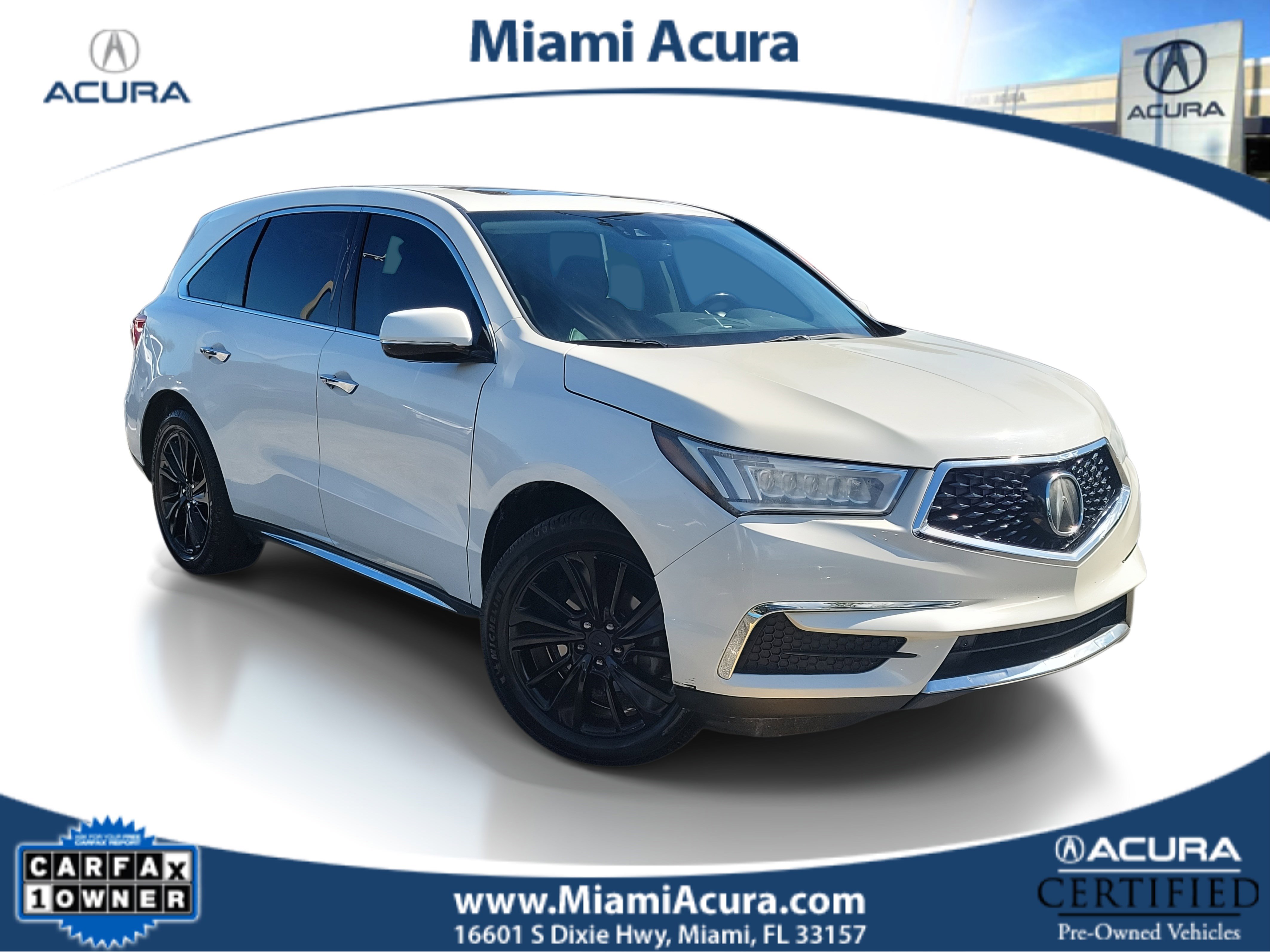 2018 Acura MDX Technology Package