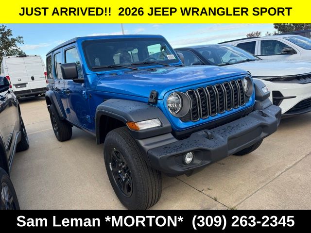 2026 Jeep Wrangler 4-Door Sport's photo
