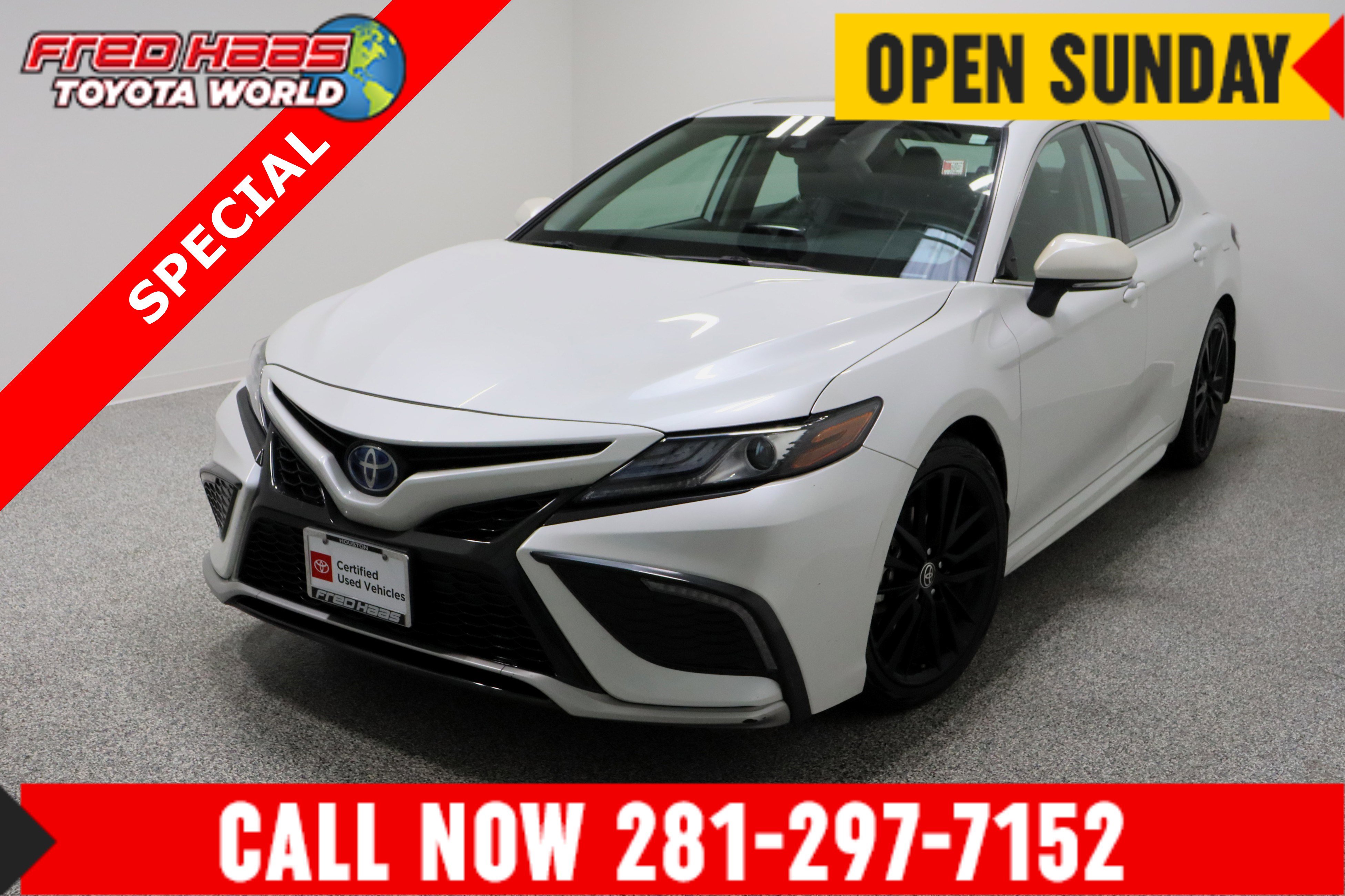 Certified Pre-Owned 2022 Toyota Camry FWD Hybrid XSE 2.5L Sedan in